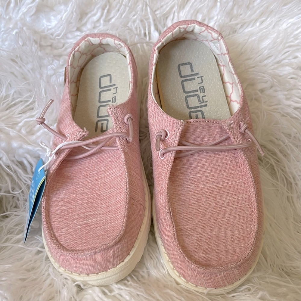 Hey Dude Wendy Youth Linen
Cotton Candy (Y1-L2)